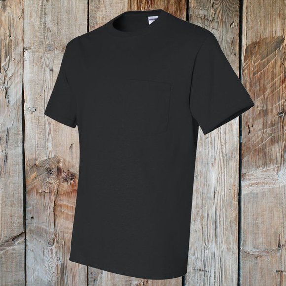 JERZEES - Dri-Power® 50/50 T-Shirt with a Pocket - Picture 1 of 1